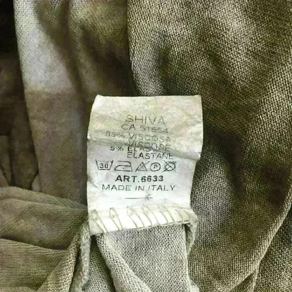 Shiva Tunic Top BOHEMIAN Lagenlook Cottagecore ITALY Brown - Picture 9 of 11